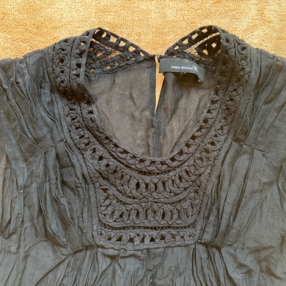 Isabel Marant Sheer Black Dress - Picture 3 of 5